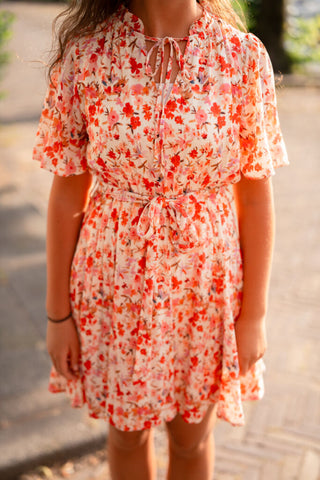 6661 rose dress madeira