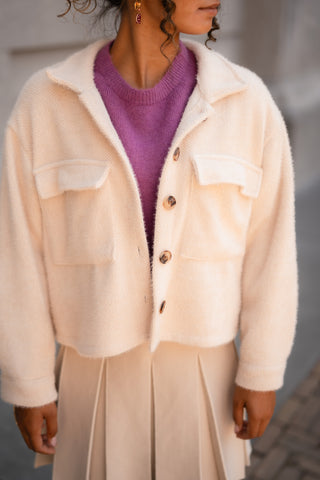 beige jacket Laura