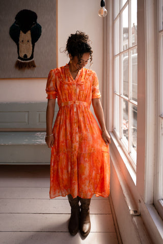 95249 azzurro dress orange/pink wedding