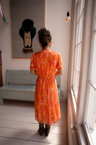 95249 azzurro dress orange/pink wedding – foto 6