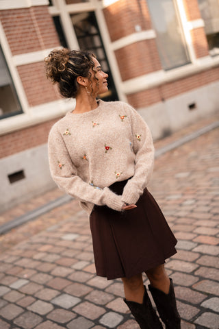 Knite Madelief camel
