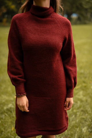 dress coll linte 8515 burgundy