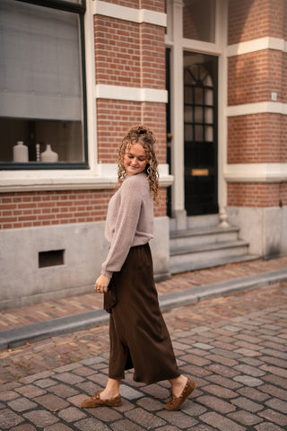 AMELIE&AMELIE skirt brown Claire