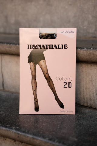 big dot panty 20 den black