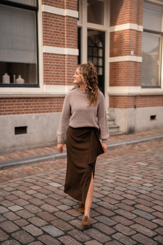 AMELIE&AMELIE skirt brown Claire