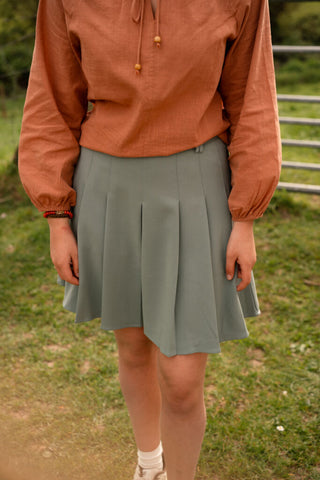 FAV tennis skirt green