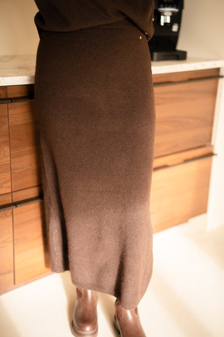 skirt azzurro bente 8416 brown
