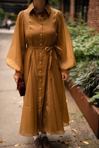 dress Ella olive chic