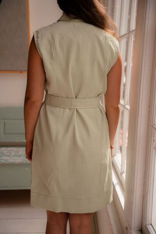 95238 azzurro blazer dress josje mint – foto 4