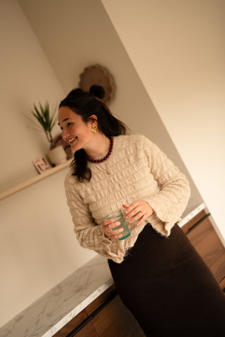 Knit Celine taupe