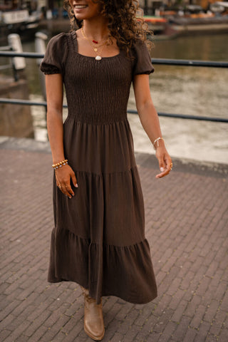 Fav dress saar brown – foto 3