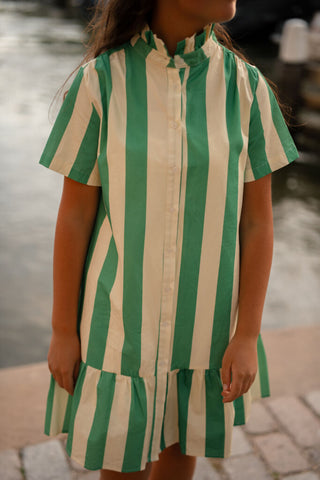 6720 vert stripe dress trend – foto 2