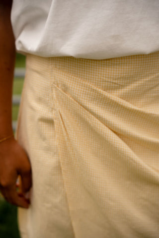 2265 jaune block skirt linde – foto 2