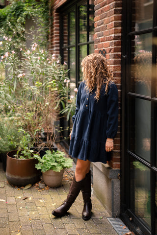 Viev dress navy