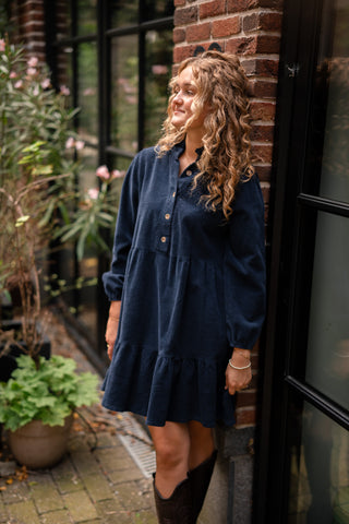 Viev dress navy