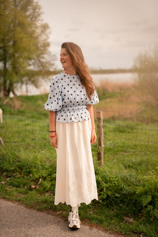 5215 skirt Leah beige – foto 2