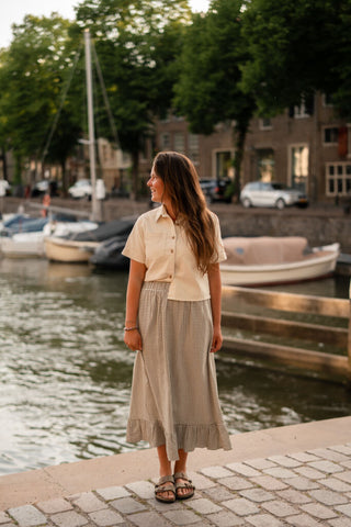 6908 beige blouse city – foto 2