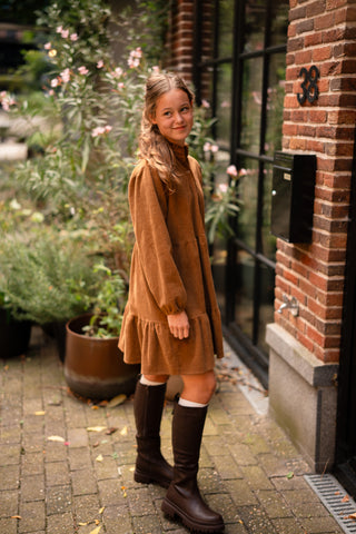 Viev dress camel