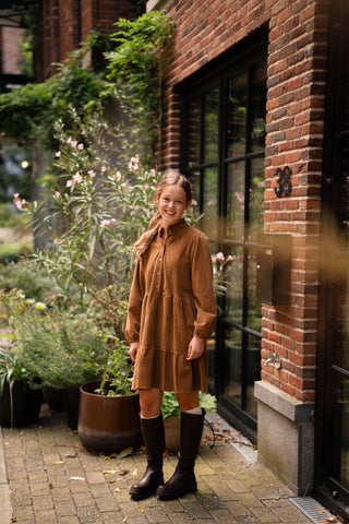 Viev dress camel