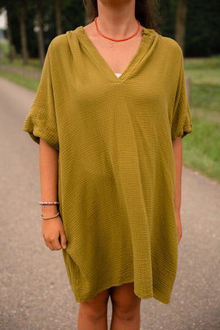 waffle dress maud olive – foto 2