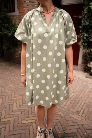 tan dress bella dot mint – foto 3