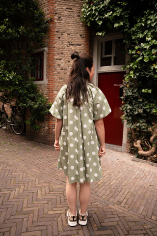 tan dress bella dot mint – foto 4