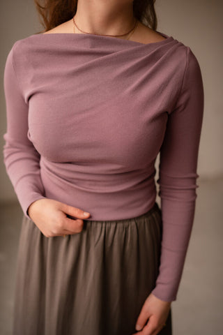 Twisted top 7702 violet pink – foto 2