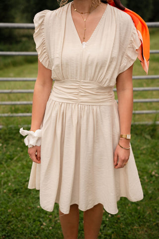 8756 azzurro fiona dress beige – foto 2