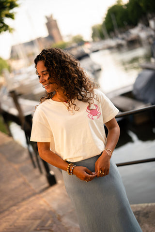 charlior shirt pink crab 611398