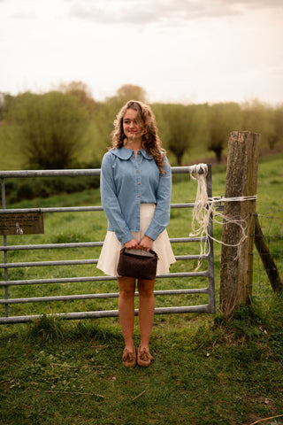 april 6268 denim blouse kraag – foto 2