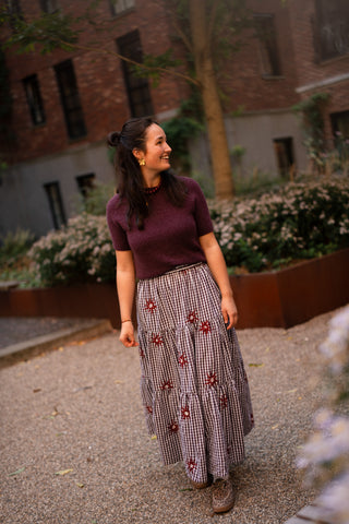 skirt indian block