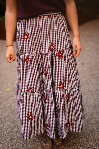 skirt indian block