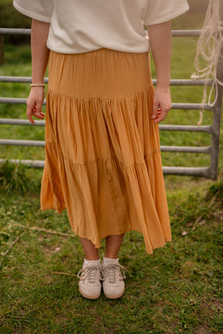 april 519 skirt mustard vic – foto 2
