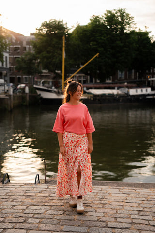 6895 milan skirt rose