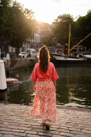 6895 milan skirt rose – foto 4