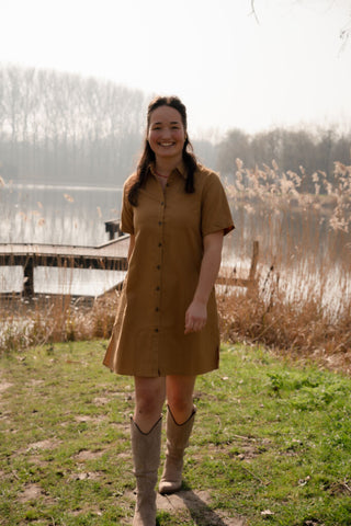 Call dress Elvis olive office 5044 – foto 4