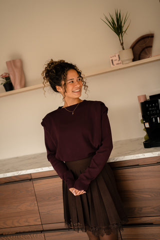 sweater 5996 sylvia bordeaux