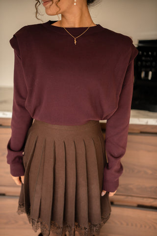 sweater 5996 sylvia bordeaux