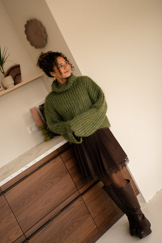 skirt tennis brown lace macy