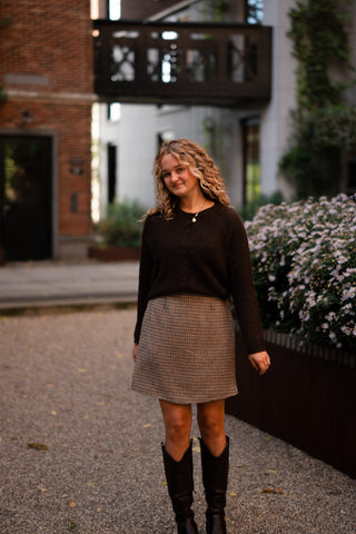 Cardigan Marieke choco
