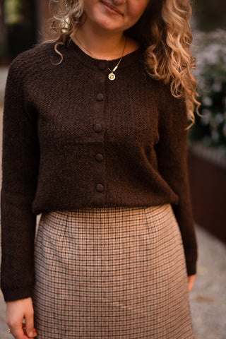Cardigan Marieke choco