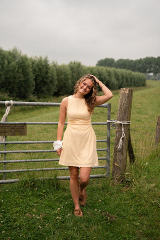 azzurro dress 95256 fleur yellow – foto 6