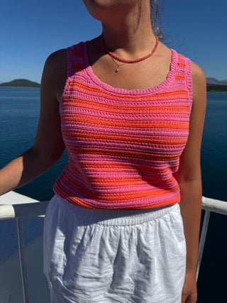 daphne 1599 top pink/orange alicante