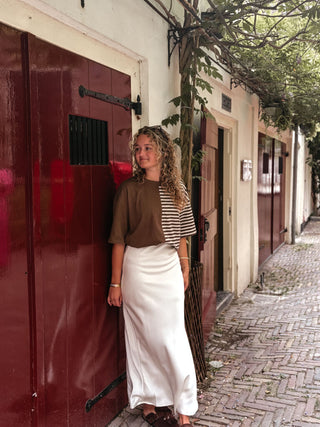 Azzurro 9182 beige/brown tamar shirt – foto 4