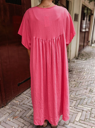 Azzurro 3055 dress long fuchsia sanne – foto 9