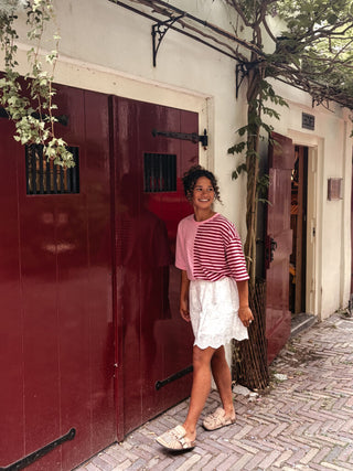 Azzurro 9182 burgundy/pink tamar shirt – foto 3