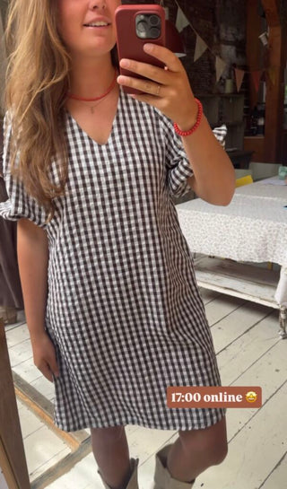 3844-17 block fav dress brown – foto 5