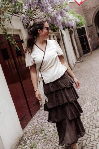 ydence top ellis ecru – foto 9