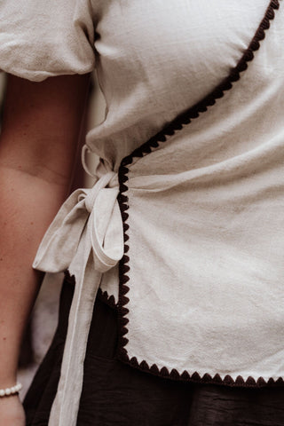ydence top ellis ecru – foto 3