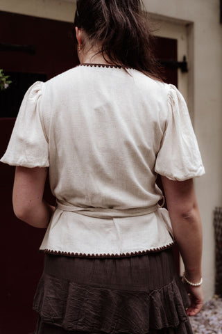 ydence top ellis ecru – foto 5
